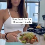 Autumn Calabrese Instagram - Sharing with y’all one of my favorite breakfasts right now. I don’t do a lot of meal prepping & I don’t like to spend a lot of time cooking, BUT my food does have to be delicious! 😋 I like to have fresh veggies, fruit, protein & healthy carbs on hand and I mix and match based on what I’m in the mood for. This breakfast has lots of veggies which are good for your gut ( a healthy gut supports healthy hormones), good fat & protein. All of which also helps keep your blood sugar stable in the morning. I know not everyone likes veggies, especially first thing in the morning but y’all, sometimes you have to be willing to explore, try new things and adjust your mindset around “breakfast” food. If you’ll eat breakfast for dinner why not something you normally eat for dinner, for breakfast?! Let me know if you would try this. #HormoneHealth #HormoneBalancing #HealthyBreakfast #NourishingYourBody #HormoneSupport #GoodMoodFood #CleanEating #BreakfastIdeas