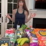 Autumn Calabrese Instagram - Grocery haul from last night 🛒🥒🍌🥑🍗🍕 I’ve been in a bad habit of ordering in most of my dinners. While it’s healthy food, it’s still not the same as cooking at home it starts to add up fast! 💰 So I’m challenging myself to make 95% of my meals at home for the next 30 days. I’ll share what I’m making in my stories. I never know exactly what I’m going to be in the mood for so I get a variety of fruits, veggies, protein & carbs that way I can decide what I want the day of & usually have everything on hand that I’ll need to make whatever recipe I choose. Are you taking on the cook at home challenge with me? Drop a 🍳 in the comments if you are. #groceryhaul #homecooking #portionfix #gutprotocol #goodmoodfood