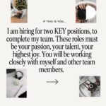Autumn Calabrese Instagram - Team AC is GROWING! ✨ We're recruiting TOP TALENT for the following positions in Los Angeles. ➡️Senior Social Media Strategist ➡️Videographer/Editor All positions are contractor to full-time hybrid roles. If your dream is to work in a dynamic and engaging job that makes an impact on millions of people's lives EVERY SINGLE DAY -- our team is the place for you!! There are 4 requirements to apply: 1️⃣You must have an incredibly positive attitude. 2️⃣You must be a problem solver & a self starter. 3️⃣You must have applicable experience. 4️⃣You're based in Los Angeles (videographer needs to be able to travel with me) If you do apply, we will reach out to you if we are interested in interviewing you. ➡️info on where to send your resume is on the final slide, serious inquiries only please. 💟Please feel free to share this with people you think might be a great fit for Team AC.
