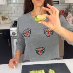 Autumn Calabrese Instagram - MUST TRY!!!! 5 min meal 🍣 One of my favorite go-to lunches that’s fast & easy. Spicy tuna cucumber roll Ingredients: 1 seedless cucumber 1 can chunk light tuna in water 1 tbsp olive oil mayo 2 tsps Sriracha Salt to taste Directions: Used a vegetable peeler to cut long cucumber strips. Lay on a cutting board & overlap them, then pat dry with a paper towel. Mix mayo & sriracha together, spread onto cucumbers. Top with tuna and add a little more of your spicy mayo mixture. Roll right, slice into pieces & enjoy! 😋 #goodmoodfood #healthyrecipes