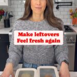Autumn Calabrese Instagram - Make leftovers feel fresh again I know not everyone enjoyed eating leftovers, if you take a few minutes to spruce them up & turn them into a “new” meal it’s delicious, enjoyable & prevents food waste. Here’s how I do it. Cooking on my @caraway_home pans