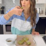 Autumn Calabrese Instagram - YOU HAVE TO TRY THESE! 😋 Tastes like an egg roll but they’re GF, and not deep fried. The recipe is below, be sure to save it 📌 & share it with friends 📤 Savory Vegetable Pancakes Serves: 4 (approx. 2 pancakes and 1½ tsp. sauce each) Total Time: 35 min. Prep Time: Cooking Time: PF Container Equivalents: ½ 💚 2 💛 1 🥄 PF Vegan Container Equivalents: ½ 💚 2 💛B 1 🥄 GP Container Equivalents: ½ 💚 2 💛B 1 🥄 GP Vegan Container Equivalents: ½ 💚 2 💛B 1 🥄 FOR SAUCE: 1 Tbsp. ​​reduced-sodium coconut liquid aminos 1½ tsp. ​​rice vinegar ½ tsp. ​​​water ½ tsp. ​​​toasted sesame oil ½ tsp. ​​​toasted sesame seeds FOR PANCAKES: 1½ cups / 205 g ​gluten-free, all-purpose flour 1 cup / 240 ml​​water 1 tsp. ​​​sea salt (or Himalayan salt) 1 cup / 55 g ​​chopped baby spinach ½ cup / 55 g ​​grated carrots ½ cup / 50 g ​​thinly sliced green onions ½ cup / 35 g ​​thinly sliced red cabbage 1 ​​​medium jalapeño, deseeded, thinly sliced 1 Tbsp. ½ tsp. ​avocado oil 1. To make sauce, add liquid aminos, vinegar, water, sesame oil, and sesame seeds to a small mixing bowl; whisk to combine. 2. To make pancakes, add flour, water, and salt to a large mixing bowl; stir to combine. Gently fold in spinach, carrots, green onions, cabbage, and jalapeño. 3. Heat 1 tsp. avocado oil in a large nonstick skillet over medium-high heat. Add dollops of batter (approximately ¼ cup / 60 ml) each to skillet, leaving space between each dollop. 4. Flatten pancakes with a spatula; cook for 2 to 3 minutes. Flip; cook for 2 to 3 additional minutes, or until golden-brown. Repeat with remaining batter and oil until all pancakes are cooked. Divide pancakes evenly among 4 serving plates. Add 1½ tsp. sauce to each of 4 small ramekins. Place 1 ramekin on each serving plate. #guthealth #hormonehealth #fitover40 #4weekgutprotocol