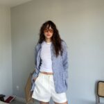 Ava Michelle Instagram – farmers market in @uniqlousa linen 🍓🥑💐 #UNIQLO #LifeWear