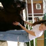 Ava Michelle Instagram – cow hugs 🥹🐮🫶🏼