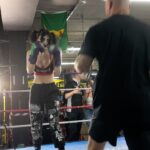 Avery Quinn Pongracz Instagram - WATCHING ON 👀 Barbie gets to work, as her semi-final opponent Emily Brooke watches closely 😬 #KingpynSF | SATURDAY | 3Arena, Dublin | Live on DAZN. Click the link in our bio to sign up 👊