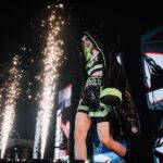 Avery Quinn Pongracz Instagram - I can’t wait to step in the ring again! A little throwback because last time was just too much fun xx This time i’ll get my knockout for real 👊😁 It streams for free on @daznboxing so be ready saturday the 15th 💚🖤
