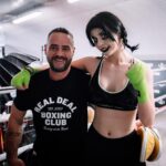 Avery Quinn Pongracz Instagram - Last night i worked hard but I couldn’t have done it without my coaches! @christian_ennor_boxing_coach and @luckyboy85 (who i forgot to get a picture with ! ) They taught me a lot within such a short amount of time and i am so grateful. They never doubted me either even when I doubted myself ❤️