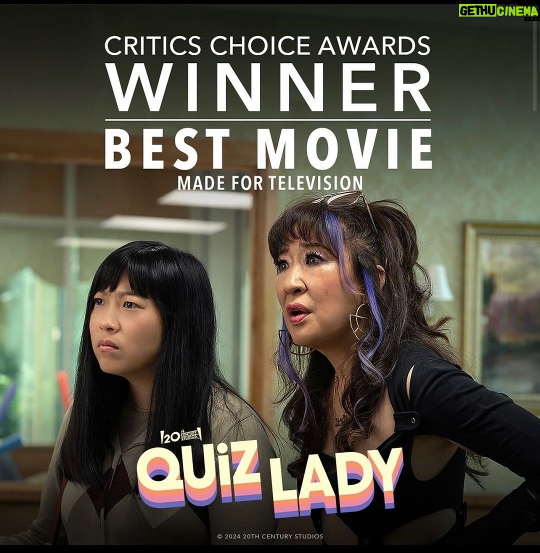 Awkwafina Instagram - thank you to the critics !! @criticschoice congrats to everyone who put their love into this film ❤️