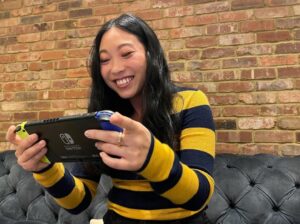 Awkwafina Instagram - #ad that face you make when Luigi dodges a red shell in Mario Kart 8 Deluxe… but then gets hit with a Blue one @nintendo