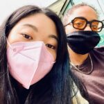 Awkwafina Instagram - met @kiersey on my first movie and she came and talked to me when I was feeling nervous. She got me in to meditation and diptyque candles and self-love. she’s there for me in good times n bad. Here’s us in London - Love u BFF. Thanks for being there ❤️