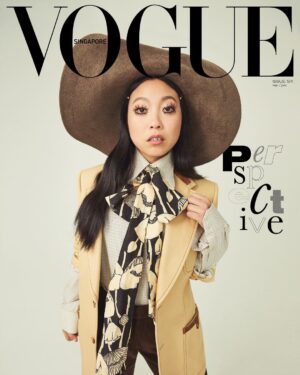 Awkwafina Instagram - 🙏🙏🙏 @voguesingapore @musingmutley @jilldemling 

Shot by: @yemchuk 
Fashion: @danielapaudice 
Art Director: @henry.thomas.lloyd 
Hair: @jennykim__ 
Make-up: @benjaminpuckey 
Manicure: @adakiss 

Wearing @gucci