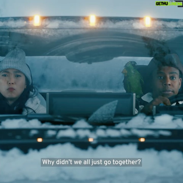 Awkwafina Instagram - We get it, Norway. You’re better at electric vehicles than us. But @GM and I are coming for you. Quick question, though. How do we get there from Finland? #EVerybodyIn #ad