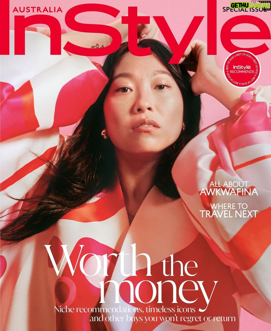 Awkwafina Instagram - Thank you @instyleaus and @justine_cullen for having me in the cover of this months issue! Photographer: @amyharrity Styling: @rachelwayman Creative Director: @hannah.lidbury Story: @courtneypearl Production: @aprh_productions Hair: @kyleeheathhair Makeup: @emilychengmakeup Manicure: @nails_by_yoko Fashion: @mariamseddiq Jewellery: @zimmermann @dinosaur_designs Booking: @talentconnectgroup