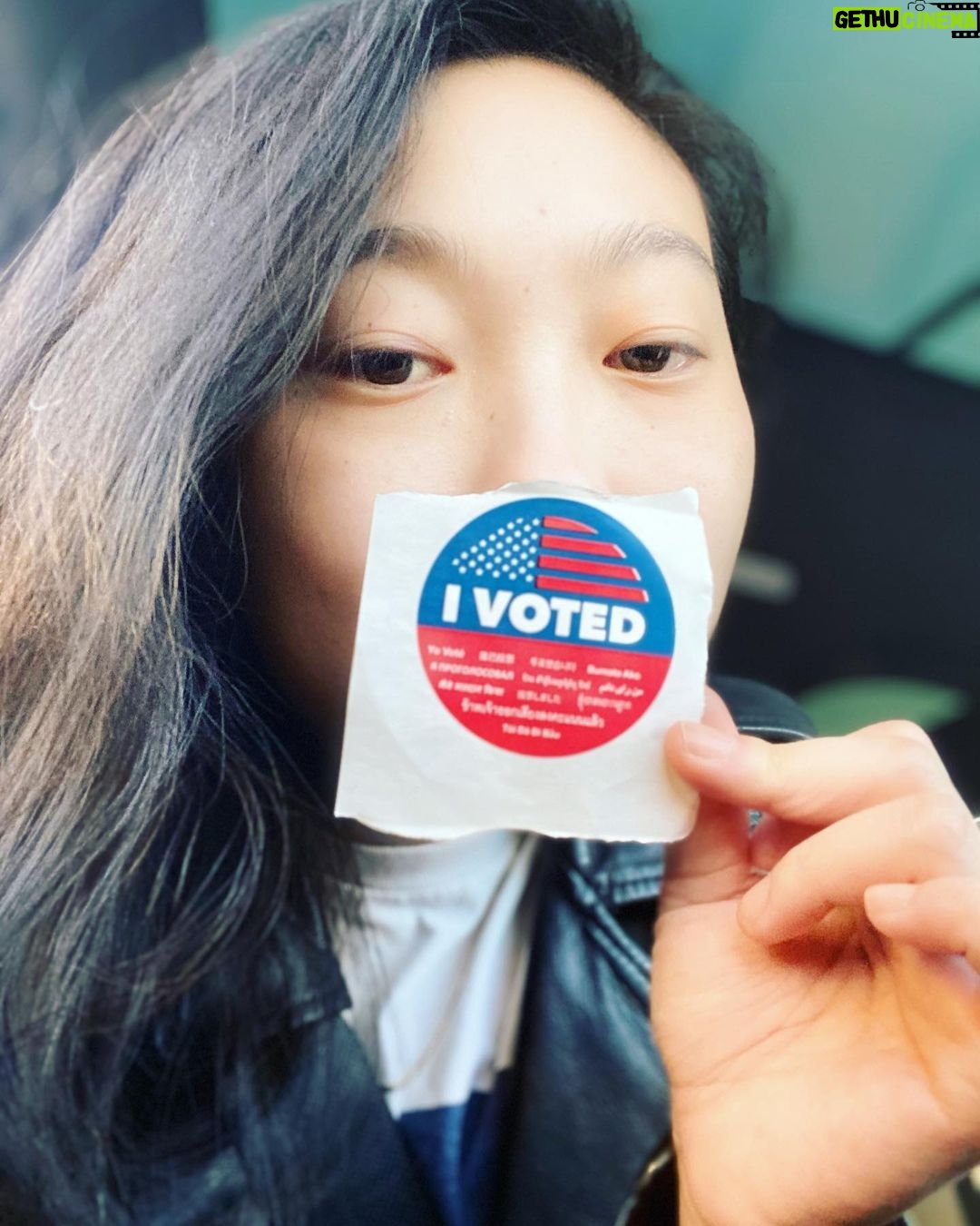 Awkwafina Instagram - Shout out to everyone volunteering at the polls. #vote2020 The Wiltern