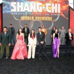 Awkwafina Instagram - Celebrating the release of @shangchi last night with this incredible cast and crew... Im so excited for you guys to see it 🙌❤️🐉 Thank you to my team 🙏 @emilychengmakeup @kyleeheathhair @ecduzit @thuybnguyen @lanvinofficial @retrouvai The El Capitan Theatre