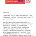 Awkwafina Instagram - Lunar New Year was my fave holiday growing up, because I would get them red envelopes to pay for my Pokémon cards and Tommy Girl perfume. But this year, Lunar New Year took on a different meaning. I am saddened, disturbed and devastated at the recent string of attacks against the Asian American community, and against our elders. So for the YEAR OF THE OX, I’m giving the proverbial red envelope (only numbers with 8s 😉) to some organizations that have done amazing work for social and racial justice. Nows the time to fight for unity over division. Empathy and understanding over hate. @stopaapihate @aaldef @eji_org New York, New York