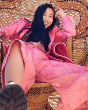 Awkwafina Instagram - Beyond an honor @harpersbazaarus - this was a first, and it meant so much. And thank you @e_alexjung for profiling me, making slime and making me cry - 

Photographer: @ryanmcginleystudios 
Stylist: @yashuasimmons 
Hair: @sapongjohnnie 
MakeUp: @hollysilius 
Manicure: @thuybnguyen 
Author: @e_alexjung 
Production: @portfolio_one 
Set Design: @jcmolina62 
@kovertcreative