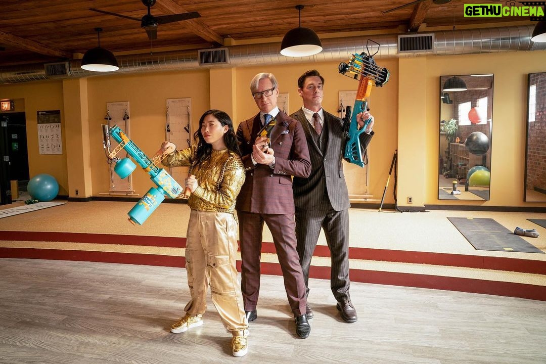 Awkwafina Instagram - First week with AwkwaCENA. #GrandDeathLottoMovie