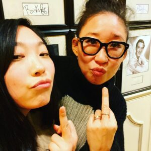 Awkwafina Instagram - The ideal date. @iamsandraohinsta