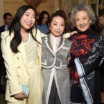 Awkwafina Instagram - Thank you @americanfilminstitute for recognizing @thefarewell and for having us at the #afiawards - here with my fam, @thumbelulu and Zhao Shuzhen! My team: @kirinstagram @marcusrfrancis @ecduzit Wearing: @veronicabeard