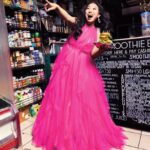 Awkwafina Instagram - It’s a crazy world. I had this amazing photo shoot in lieu of the @thefarewell release, with @harpersbazaarus at the deli where I worked right after posting my first video to YouTube. And to make it sweeter, I was interviewed by my hero, @margaret_cho . 📸: @aekholloway 👗: @joannahillman My amazing team: @itsmatin @josueperezhair @kovertcreative Brooklyn Standard