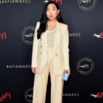 Awkwafina Instagram - Thank you @americanfilminstitute for recognizing @thefarewell and for having us at the #afiawards - here with my fam, @thumbelulu and Zhao Shuzhen! My team: @kirinstagram @marcusrfrancis @ecduzit Wearing: @veronicabeard