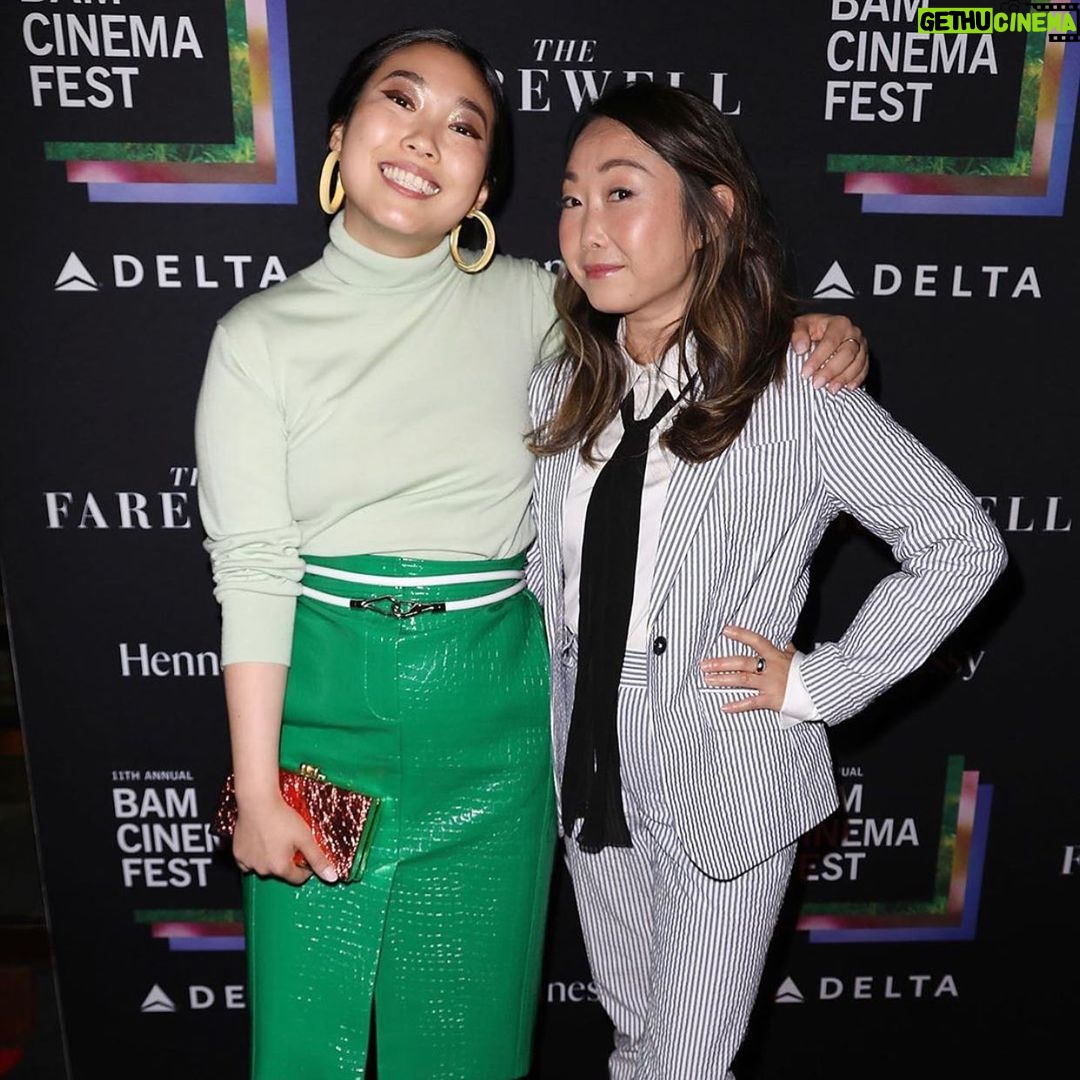Awkwafina Instagram - Regram: @variety at last night’s screening of @thefarewell at @bamfilmbrooklyn !! Thank you for letting us open the night. My team: @itsmatin @josueperezhair @ecduzit @tibi
