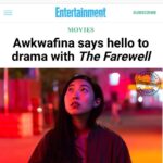 Awkwafina Instagram - I can’t wait til you guys can see this. #thefarewellmovie was one of the most monumental experiences of my life. Will never be able to thank @thumbelulu and @__bigbeach enough for this opportunity. Thank you @entertainmentweekly! Photo by @casi.moss