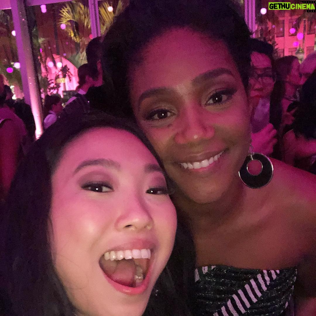 Awkwafina Instagram - It’s about time we met. Love u @tiffanyhaddish @vanityfair