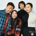 Awkwafina Instagram - #thefarewellmovie fam on premiere day. @richterfit @gettyentertainment @pizzahut