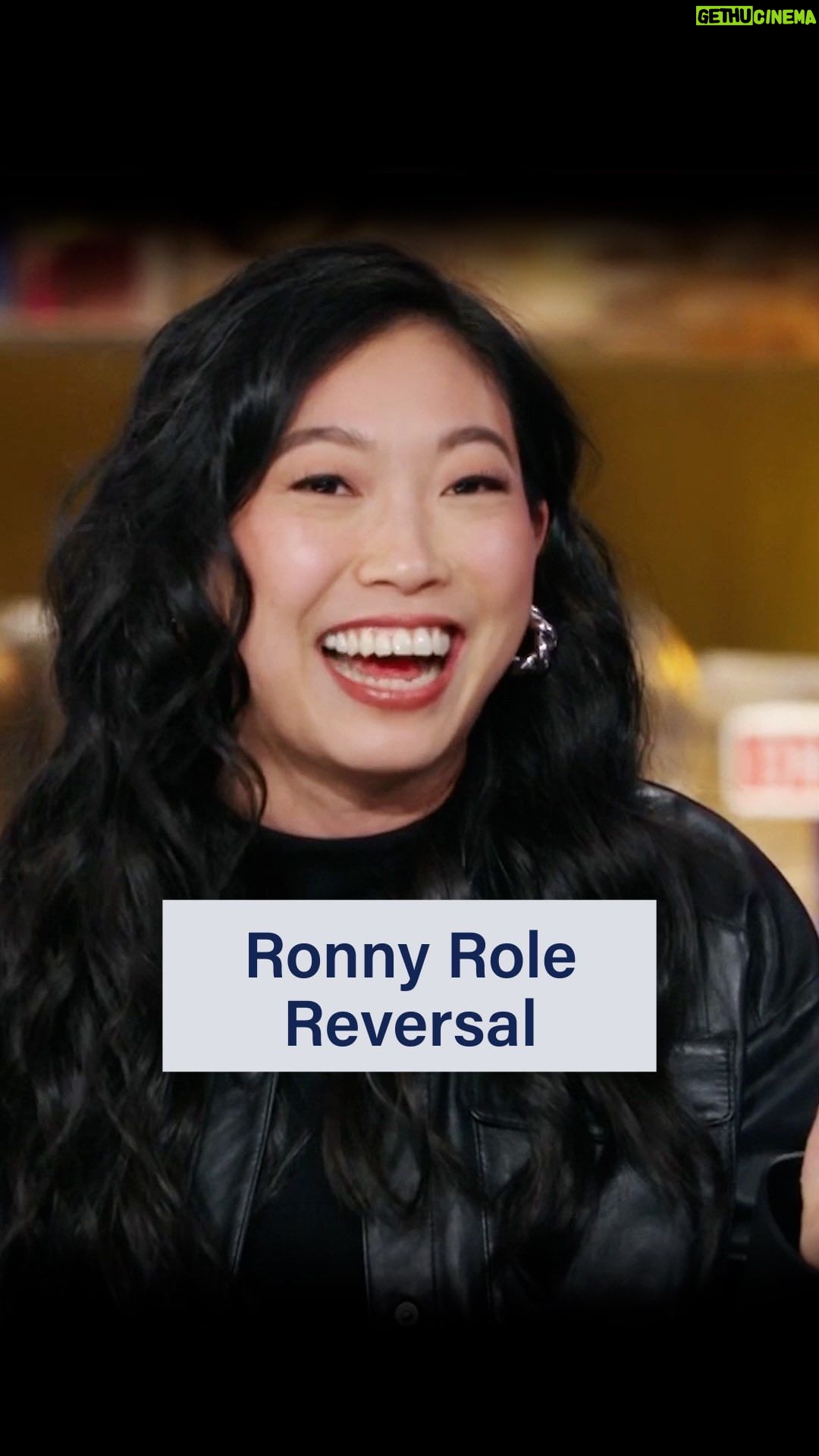 Awkwafina Instagram - @ronnychieng and @awkwafina switch roles to talk about Ronny’s incredible performance in “Kung Fu Panda 4”