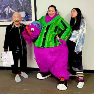 Awkwafina Instagram - The fact that I was able to work with one of the only female Asian American Puppeteers in New York, (and to know she’s a queens girl like me!) has made me so happy and so proud. Kathleen Kim, you are representing for all of us out here, and you are so damn cool. 

I would like to thank everyone involved in last nights episode of @norafromqueens - directed by @billbenz with the queen @jesposito @rossbutler @catecurtin @wongbd @teresa.hsiao @casi.moss @kafode featuring music by @officialyox and more, scored by @tokimonsta !!