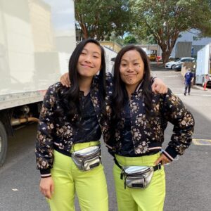 Awkwafina Instagram - Thank you everyone who went to see @shangchi , out in theaters now. And here’s to badass stunt women everywhere !! ❤️❤️ So happy to work with you again @bgirlmislee