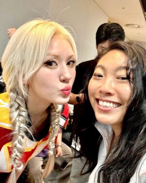 Awkwafina Instagram - Went to Korea for the first time in (titanic voice) 30 yearsssss. It was emotional, it was turnt, it was beautiful and eventually felt like a kind of home. It’s weird to be half of someone you didn’t get to know, but I know she woulda been proud that I saw where she came from, and I felt like she was with me. Rainbows kept happening when I would feel sad and I feel like it was her... But then I saw rainbows every single day and realized it’s a very common occurrence there. Still, I didn’t feel so alone. 

Thank you to my brother from another umma @dumbfoundead for teaching me shitty airplane Korean, showing me Korean (American) culture, and finally:  taking me back to see and love Korea, like you always said you wanted to do, all those years ago at Hodori in ktown.