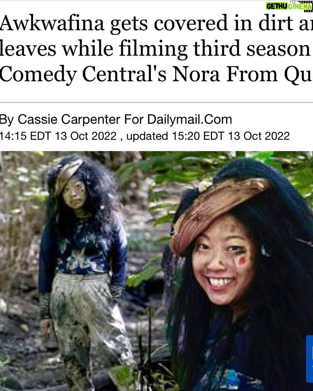 Awkwafina Instagram - finally live laugh loving under these conditions