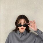 Aya Asahina Instagram - . . 昨日は @oggi_mag の撮影💓 . やはり撮影は本当に楽しいなー。と 感じる一日でした！♥️ . sunglasses/ @gentlemonster shirt/ @sacraofficial .