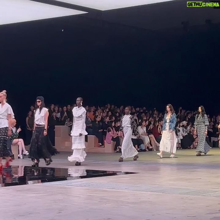 Aya Asahina Instagram - . . @chanelofficial #CHANELmetiersdart #CHANELshow #CHANELintokyo #CHANEL . .