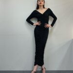 Aya Asahina Instagram - . . 舞台挨拶衣装🤍 . jewelry @harrywinston dress @numeroventuno shoes @gianvitorossi . .