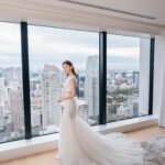 Aya Asahina Instagram - . . 🤍衣装🤍 . １着目 @pronovias @pronovias_japan . 2着目 dress @number5_n5 jewelry @chaumetofficial . 3着目 dress @maisondeblanche jewelry @tasaki_intl . 4着目 @pronovias @pronovias_japan . .