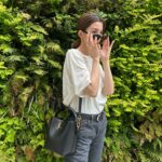 Aya Asahina Instagram - . . 私服🩶 . . @ysl #ysl #サンローラン
