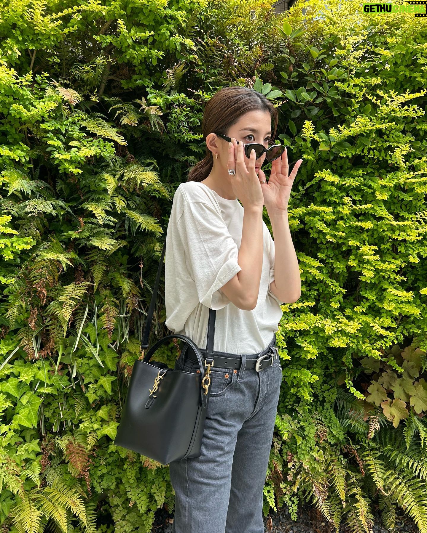 Aya Asahina Instagram - . . 私服🩶 . . @ysl #ysl #サンローラン