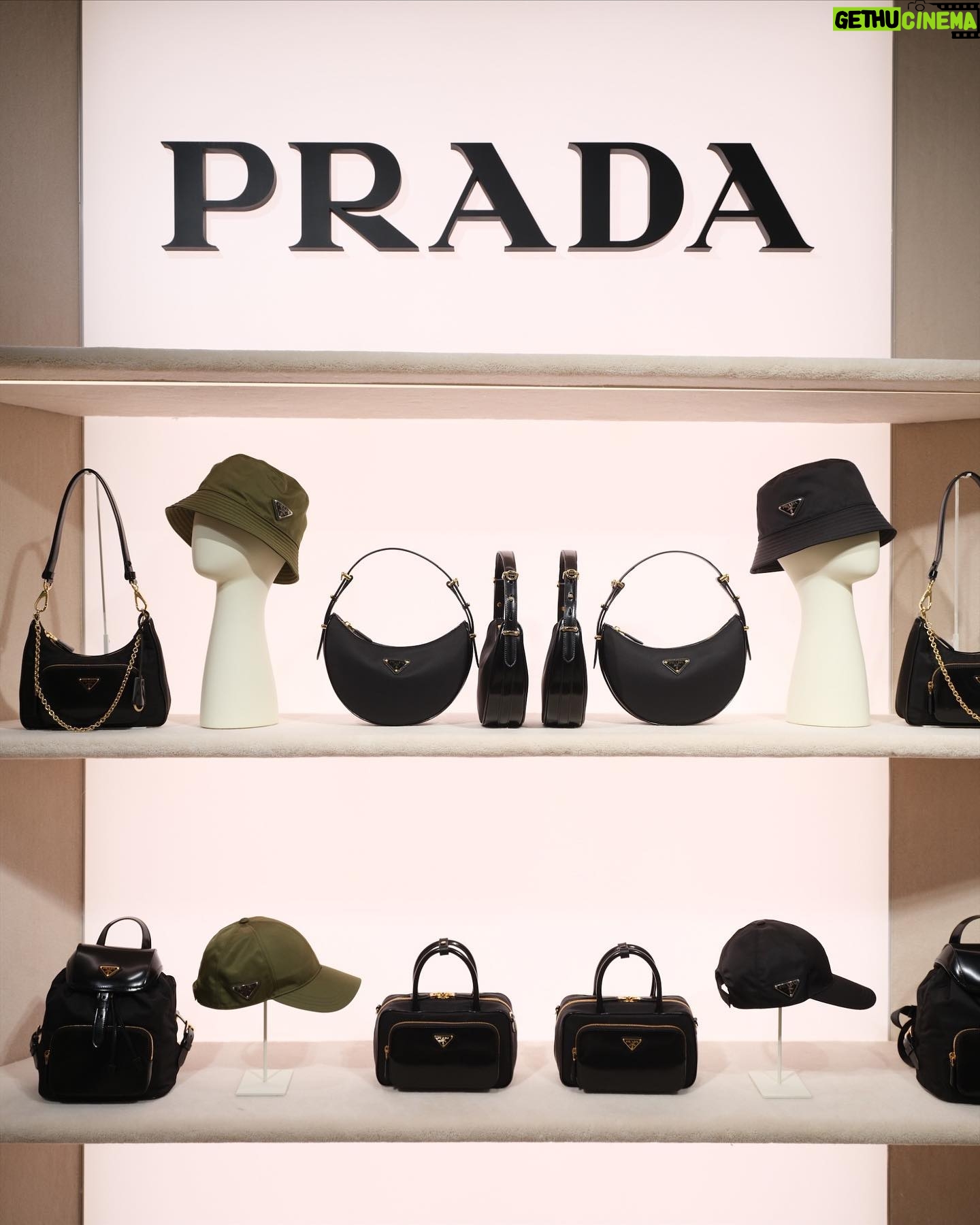 Aya Asahina Instagram - . . . -PRADA- Autumn Winter2023 POPUP . 7/26~8/1 伊勢丹新宿店 本館1階 ザ・ステージ で行われています🤍 気になる方はぜひチェックしてね! . @prada #pradafw23 . .