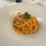 Aya Omasa Instagram - ローマからベネチアの1週間の撮影で私は何度パスタを食べたのでしょう🍝🫠 今回の撮影のために二ヶ月くらい身体を絞っていたのですが、、着いてからの爆発で帰ってまた気合いを入れ直さなければ🫠 でも、、幸せでした🧡🇮🇹🍝 ご飯が美味しいのが1番！ #パスタ三昧