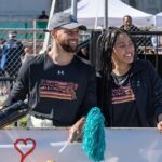 Ayesha Curry Instagram - Stephen and I had a blast cheering on the runners this morning at the Oakland Marathon.🌟 Congrats to all the finishers! We are honored to have our foundation, @eatlearnplay, serve as the official beneficiary of the race and we send a heartfelt thank you to all the runners, sponsors, and volunteers for their support of Oakland students!