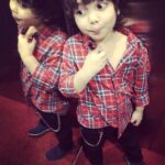 Ayesha Takia Instagram - Naughty lil boy! My handsome son #mikailazmi double trouble 😍😍😍😍💙💙💙💙