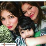 Ayesha Takia Instagram - @faridahtakia #MikailAzmi 😍🥰💋💖😊😇