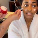 Ayo Edebiri Instagram – thank you @skii.usa and @danadelaney for getting my skin Met Gala ready #skiipartner 👼🏾