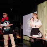 Ayumi Hamasaki Instagram - ツアークルーの皆様、演者の皆様を労う会🥂✨ こんな素敵な笑顔に溢れた会場を見渡しながら @zin_dancer_jp さんと2人で4時間ぶっ通しで司会を務めさせていただきました☺️あー写真見るだけで泣ける、やばい。笑 📷 @masayukikamo 🙏 #ayu47都道府県tour #bestcrew