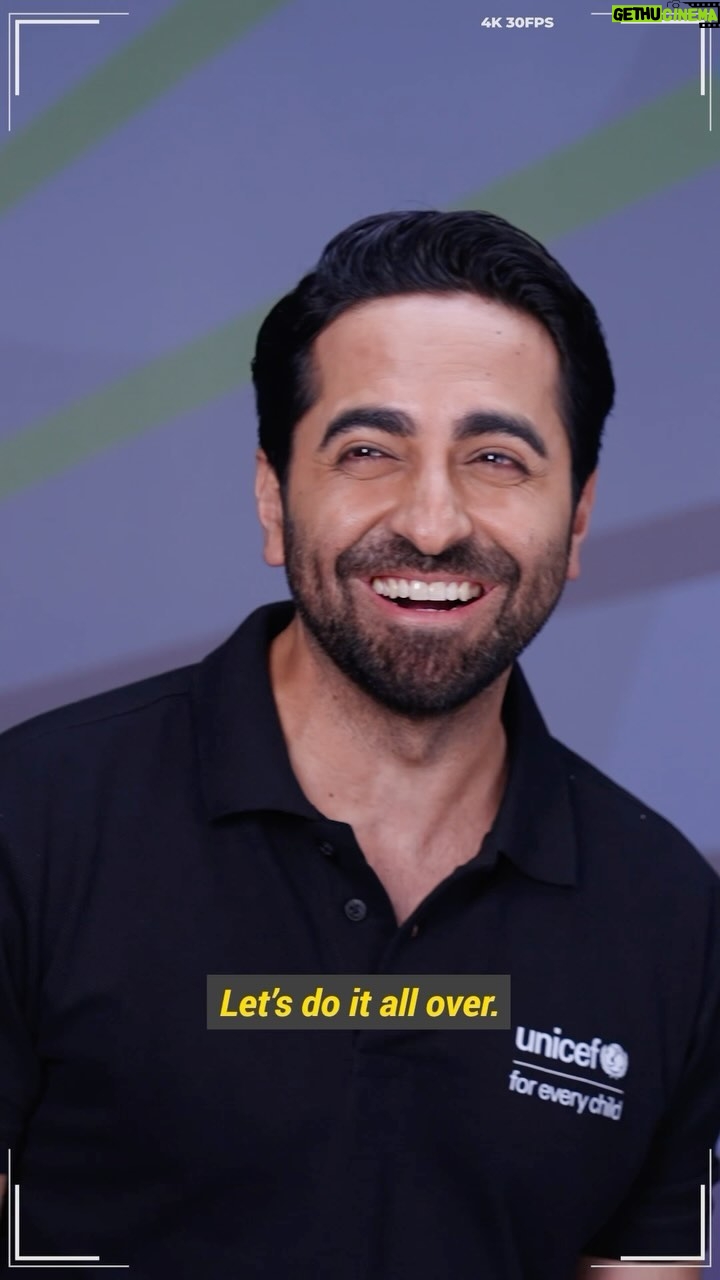 Ayushmann Khurrana Instagram - Bollywood Actor and @UNICEFIndia’s National Ambassador @ayushmannk reminds us that we are all part of one of humanity’s greatest achievements. Check out his message this #WorldImmunizationWeek.