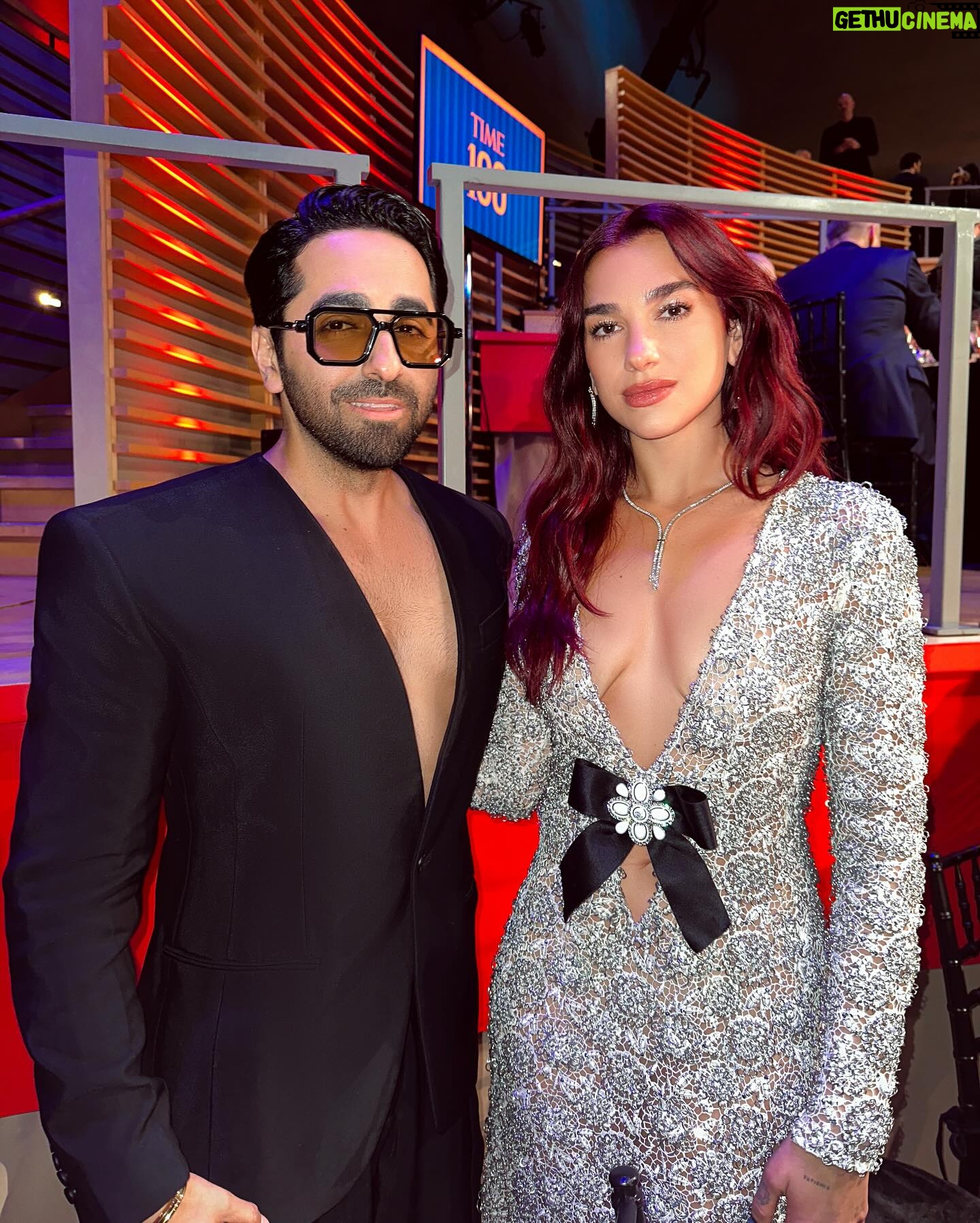 Ayushmann Khurrana Instagram - It is the @time of the disruptors! Honoured to be a part of the #TIME100 Gala this year and having met the most brilliant minds and artistes of our generation.